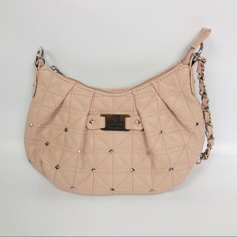 NICOLE MILLER | Pink Shoulder Bag Purse